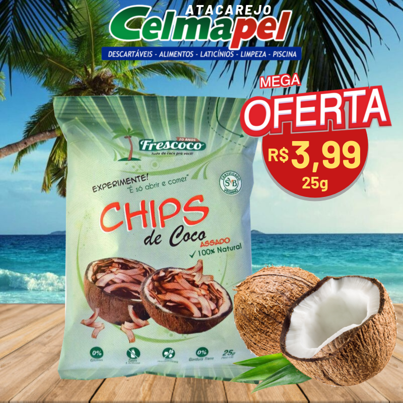 Chips de Coco Assado 100% Natural 25g Frescoco.png